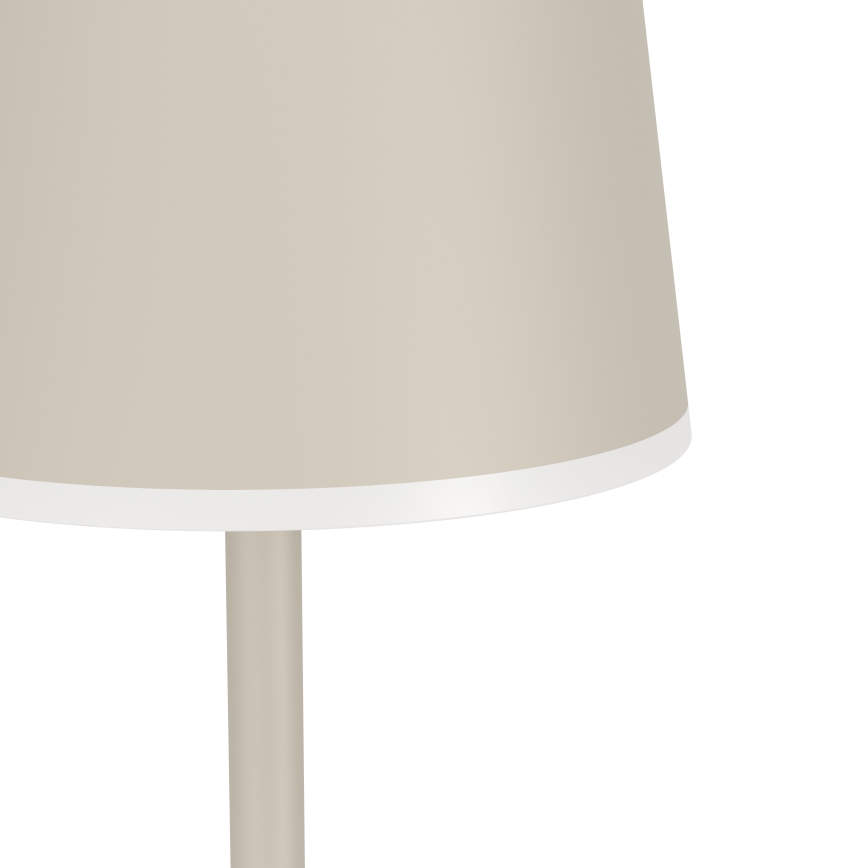 Eglo - LED Dimbaar buitenshuis oplaadbaar lamp LED/4,3W/5V 2400/3000/4000K IP54 crème