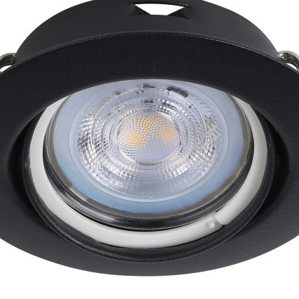 Eglo - SET 3x LED Hang plafondverlichting 1xGU10/4W/230V zwart
