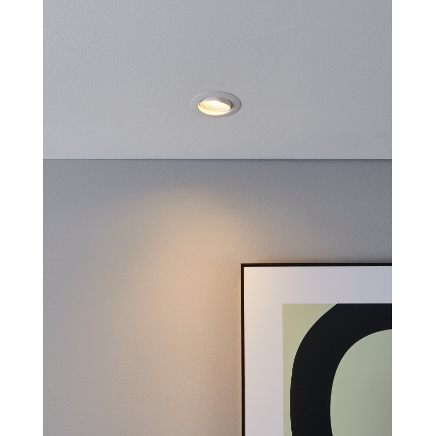 Eglo - SET 3x LED Hang plafondverlichting 1xGU10/4W/230V wit