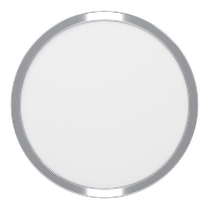 Eglo - LED Plafondlamp voor badkamer LED/14,2W/230V 2700/4000/6500K Ø 27,8 cm IP44 glanzend chroom