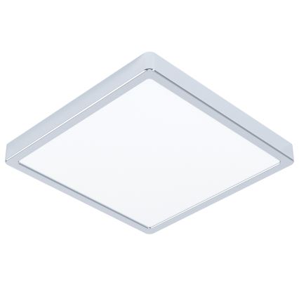 Eglo - LED plafondlamp voor badkamer LED/13W/230V 2700/4000/6500K 29x29 cm IP44 glanzend chroom