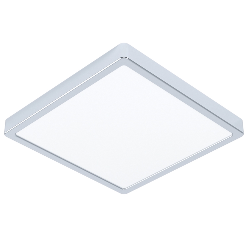 Eglo - LED plafondlamp voor badkamer LED/13W/230V 2700/4000/6500K 29x29 cm IP44 glanzend chroom