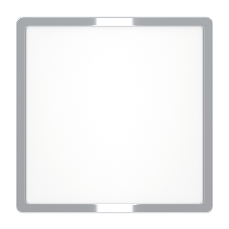 Eglo - LED plafondlamp voor badkamer LED/13W/230V 2700/4000/6500K 29x29 cm IP44 glanzend chroom