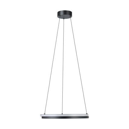 Eglo - LED dimbare hanglamp met kabel 2×LED / 20 W / 230 V 2700–6500 K Ø 48 cm zwart + afstandsbediening