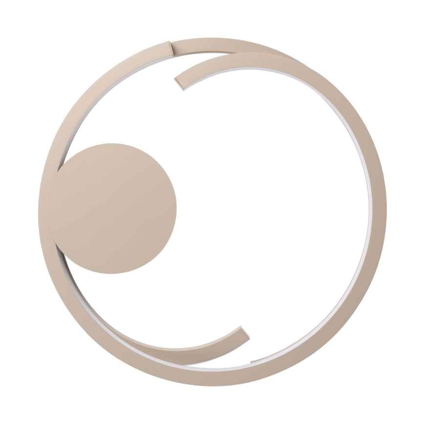 Eglo – dimbare LED-plafondlamp, 2×LED 20 W, 230 V, 2700–6500 K, Ø 48 cm, beige, met afstandsbediening