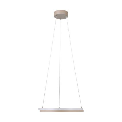 Eglo - LED dimbare pendellamp met kabel, 2xLED/20W/230V, 2700-6500K, Ø 48 cm, beige + afstandsbediening