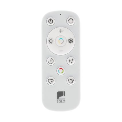 Eglo - LED dimbare pendellamp met kabel, 2xLED/20W/230V, 2700-6500K, Ø 48 cm, beige + afstandsbediening