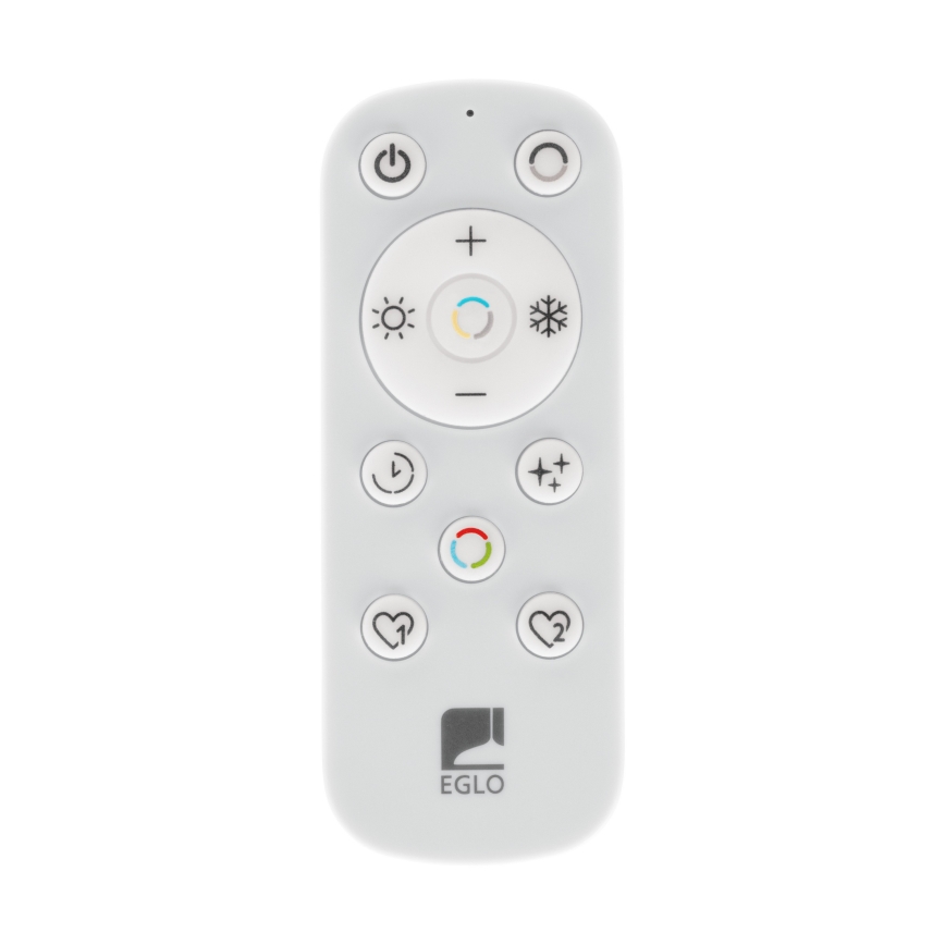 Eglo - LED dimbare pendellamp met kabel, 2xLED/20W/230V, 2700-6500K, Ø 48 cm, beige + afstandsbediening