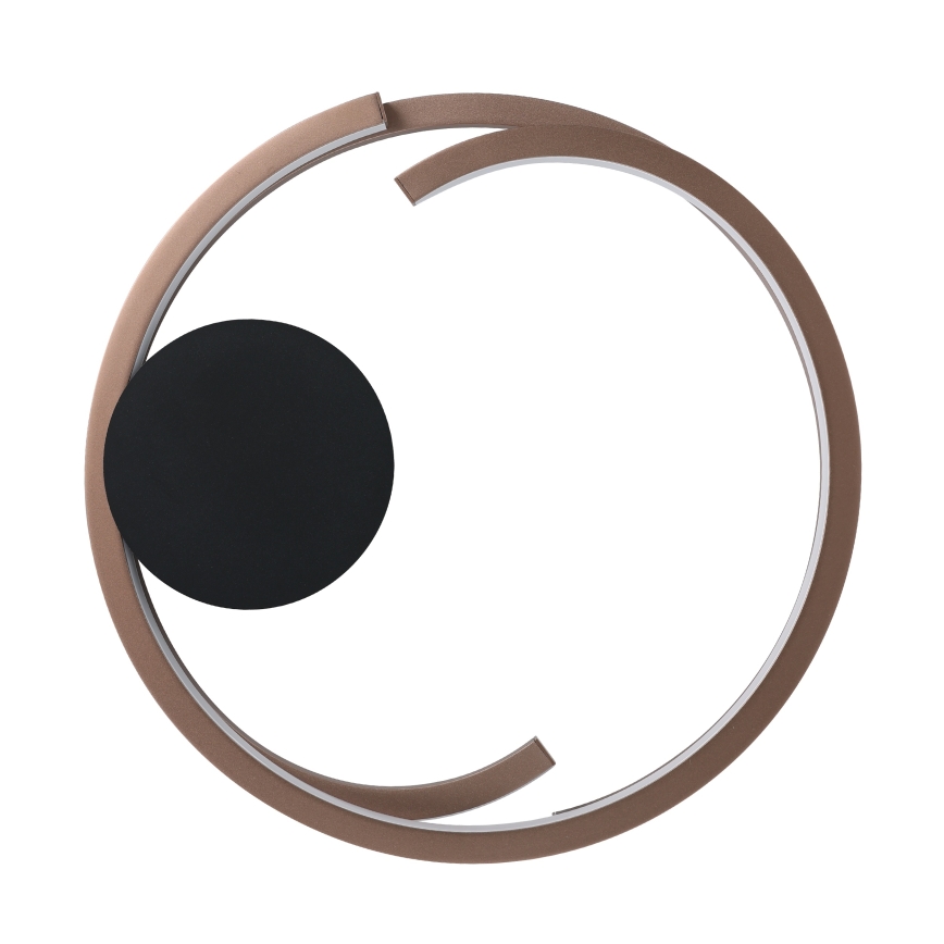 Eglo - LED-dimbare plafondlamp 2xLED/20W/230V 2700-6500K Ø 48 cm brons + afstandsbediening