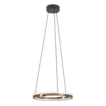 Eglo - LED dimbare hanglamp aan kabel 2xLED/20W/230V 2700-6500K Ø 48 cm bronskleurig + afstandsbediening
