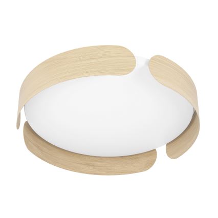 Eglo - LED plafondlamp LED/20W/230V Ø 37 cm beige