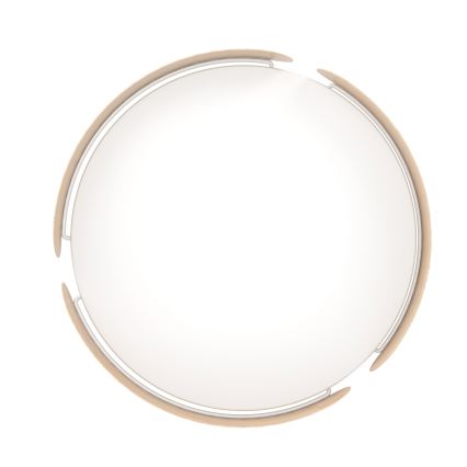 Eglo - LED plafondlamp LED/20W/230V Ø 37 cm beige