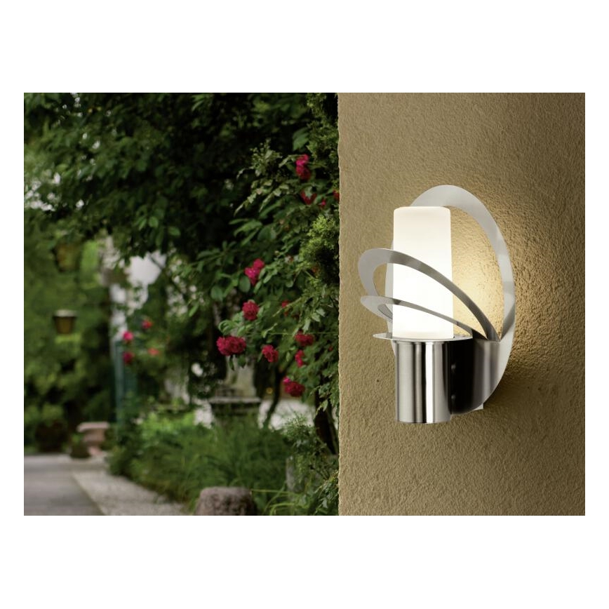 EGLO 90183 - Buiten wandlamp AVELLINO 1xE27/60W wit IP54
