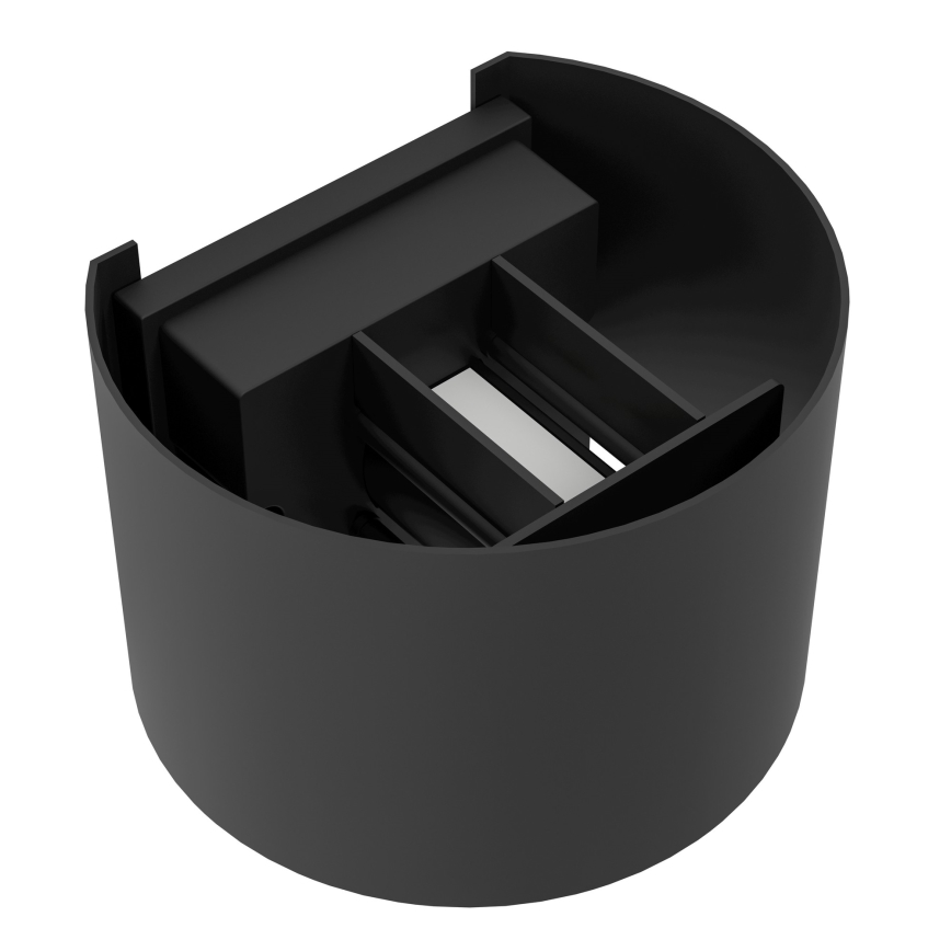 Eglo - LED buitenwandlamp 2xLED/2,8W/230V IP54 zwart