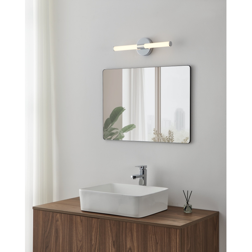 Eglo - LED spiegelverlichting voor badkamer LED/7,5W/230V 3000/4000/6500K 45 cm IP44 glanzend chroom