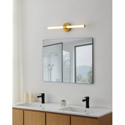 Eglo - LED-spiegelverlichting voor de badkamer LED/11W/230V 3000/4000/6500K 60 cm IP44 goudkleurig