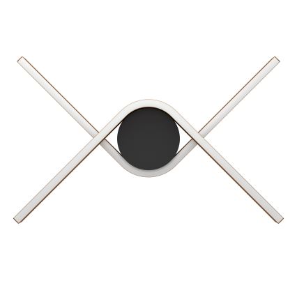 Eglo - LED RGBW dimbare plafondlamp 2xLED/18W/230V 2700-6500K koper/zwart