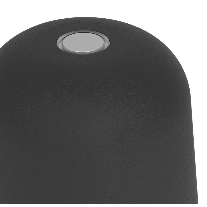 Eglo - LED-dimbare buitentafellamp met aanraakbediening en oplaadbare accu, LED/1,8W/5V 2500/3000/4000K 2500 mAh IP54 zwart