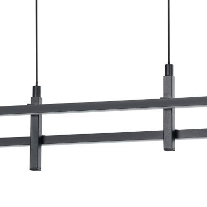 Eglo - LED-hanglamp aan kabel LED/20W/230V zwart