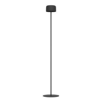 Eglo - LED zonne-oplaadbare staande lamp met aanraakbediening LED/2,8W/3,7V 1800 mAh IP44 zwart