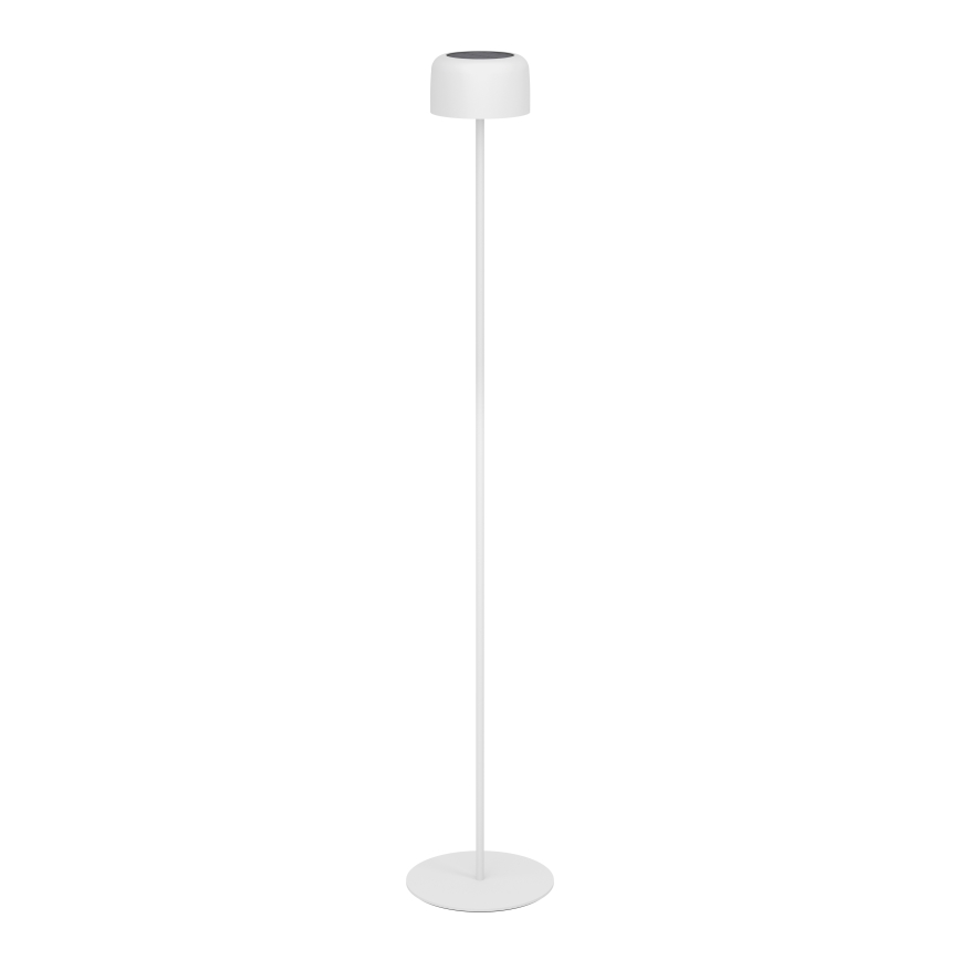 Eglo - LED zonne-oplaadbare vloerlamp met aanraakbediening LED/2,8W/3,7V 1800 mAh IP44 wit