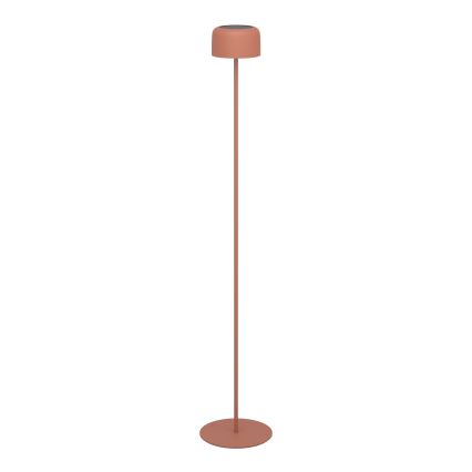 Eglo - LED zonne-oplaadbare vloerlamp met touch-bediening LED/2,8W/3,7V 1800 mAh IP44 oranje