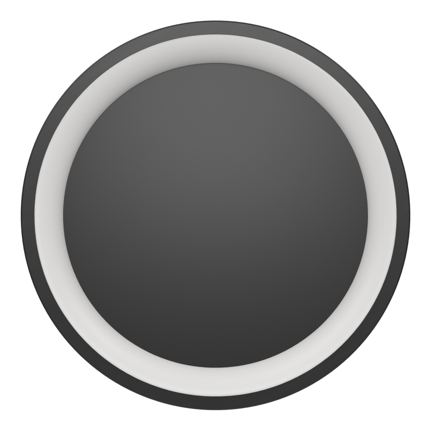 Eglo - LED RGBW dimbare plafondlamp LED/19,6W/230V 2700-6500K Ø 35 cm zwart