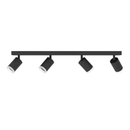 Eglo - LED RGBW dimbare spot 4xLED/3,7W/230V 2700-6500K zwart