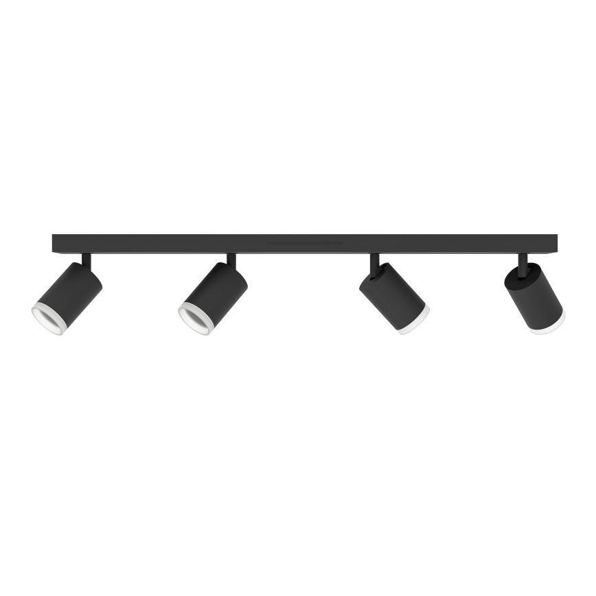 Eglo - LED RGBW dimbare spot 4xLED/3,7W/230V 2700-6500K zwart