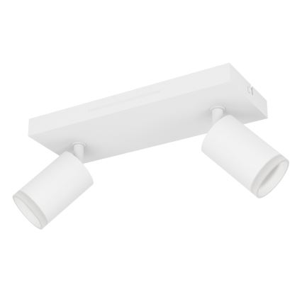 Eglo - Dimbare LED RGBW-spot 2xLED/3,7W/230V 2700-6500K wit