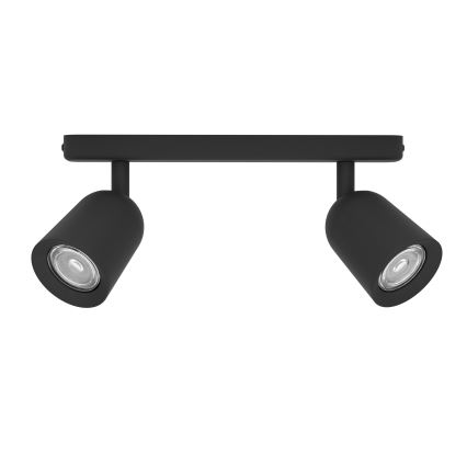 Eglo - Spotlamp 2xGU10/10W/230V zwart