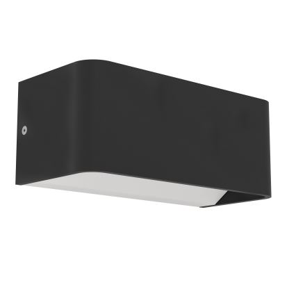 Eglo - LED RGBW dimbare buitenwandlamp LED/10W/230V 2700-6500K IP55 zwart