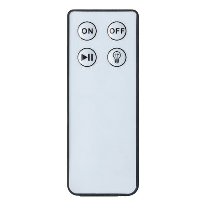 Eglo - set van 3 RGB LED-buitenlampen LED/1W/230V IP44 zwart + afstandsbediening