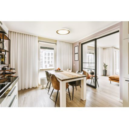 Eglo - LED-plafondlamp LED/36W/230V Ø 49 cm, goud