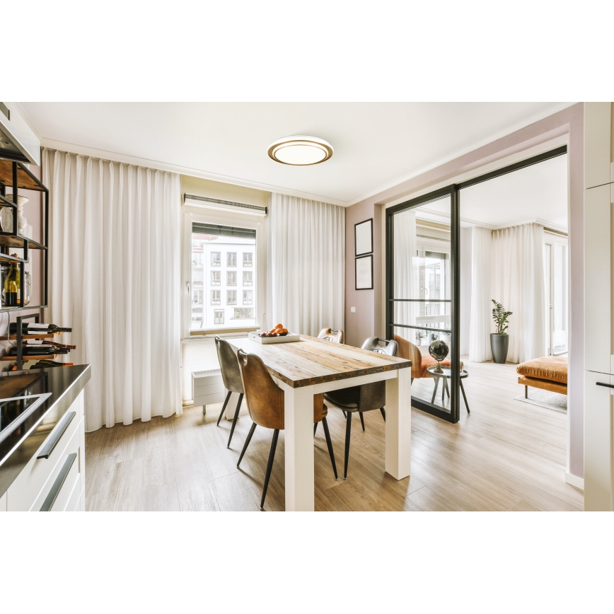 Eglo - LED-plafondlamp LED/36W/230V Ø 49 cm, goud