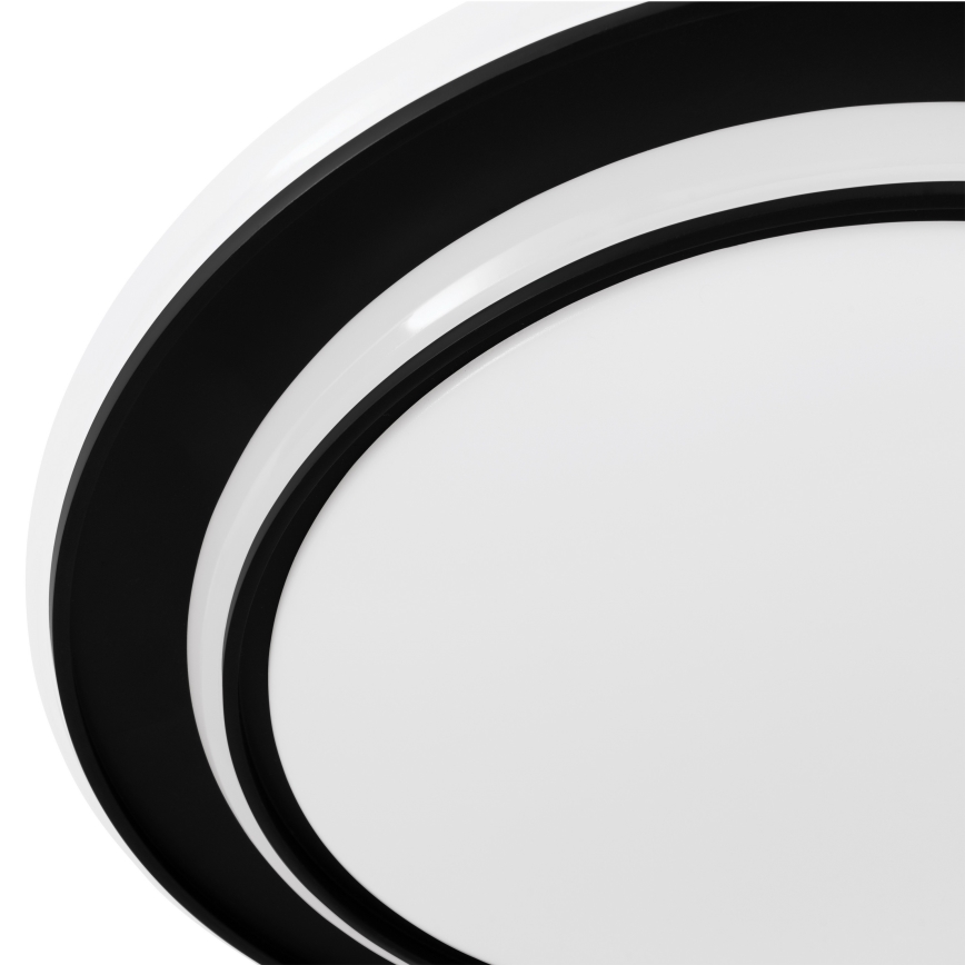 Eglo - LED-plafondlamp LED/24W/230V Ø 40 cm zwart