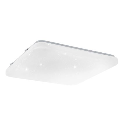 Eglo - LED-plafondlamp voor de badkamer LED/18W/230V 33x33 cm IP44