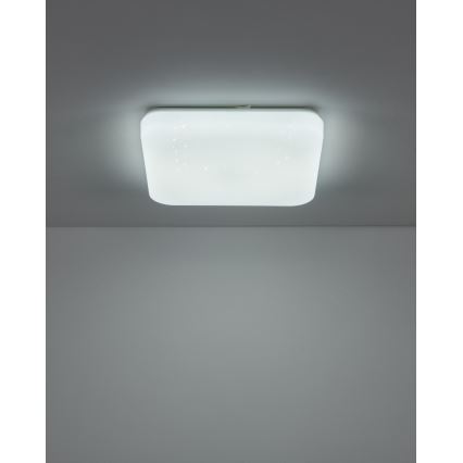 Eglo - LED-plafondlamp voor de badkamer LED/18W/230V 33x33 cm IP44