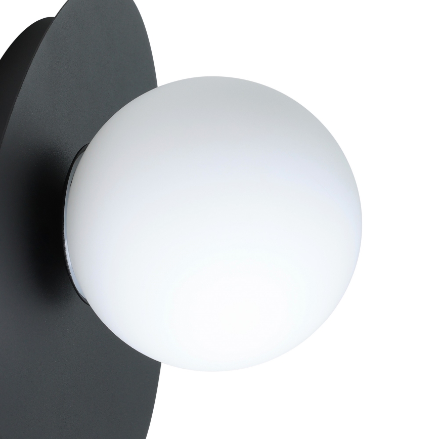 Eglo - LED-wandlamp voor badkamer 1xG9/4,2W/230V IP44 zwart