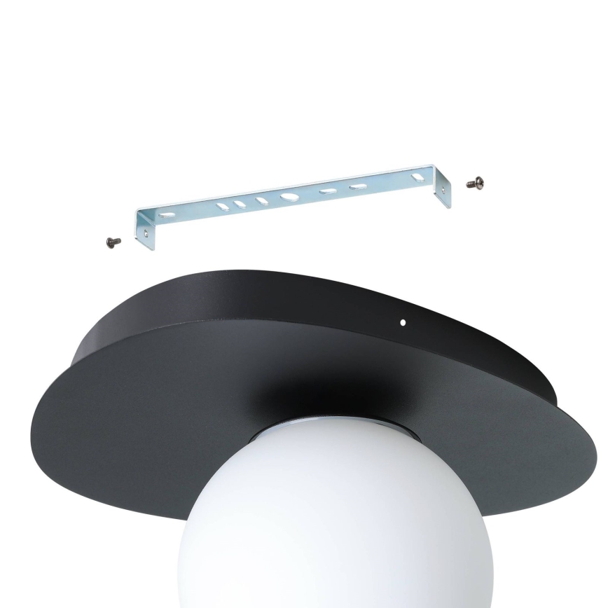 Eglo - LED-wandlamp voor badkamer 1xG9/4,2W/230V IP44 zwart