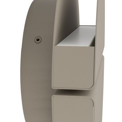 Eglo - LED buitenwandlamp LED/4,5W/230V 2700/4000/6500K IP44 beige