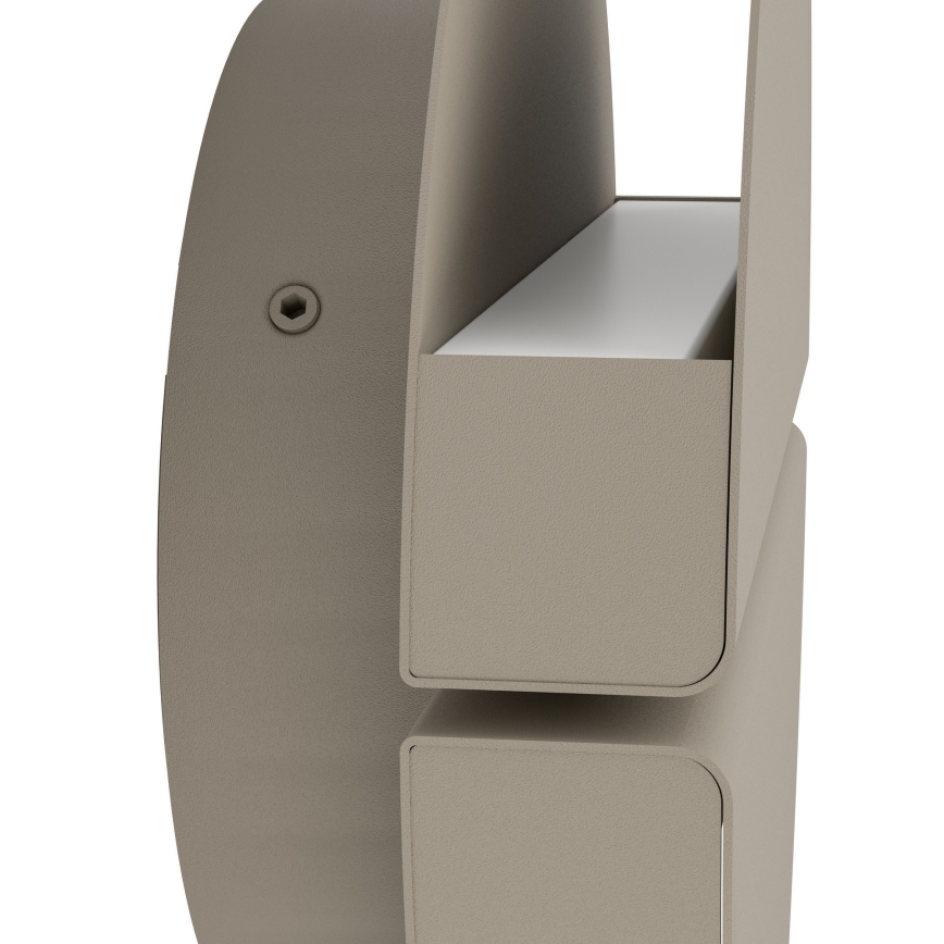 Eglo - LED buitenwandlamp LED/4,5W/230V 2700/4000/6500K IP44 beige