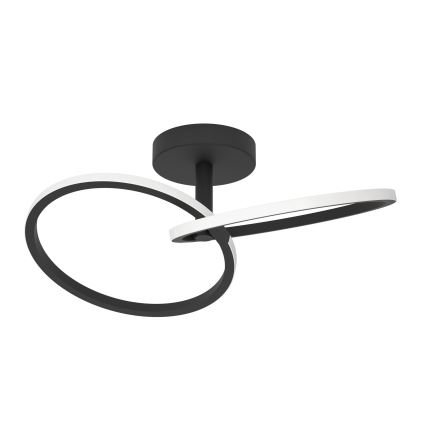 Eglo - LED plafondlamp LED/12W/230V 2700/4000/6500K zwart