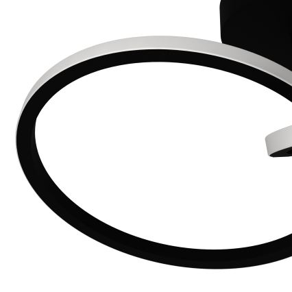 Eglo - LED plafondlamp LED/12W/230V 2700/4000/6500K zwart