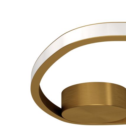 Eglo - LED plafondlamp LED/9,7W/230V Ø 37,5 cm goudkleurig