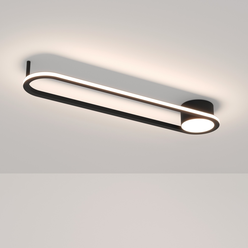 Eglo - LED plafondlamp LED/24W/230V 2700/4000/6500K zwart