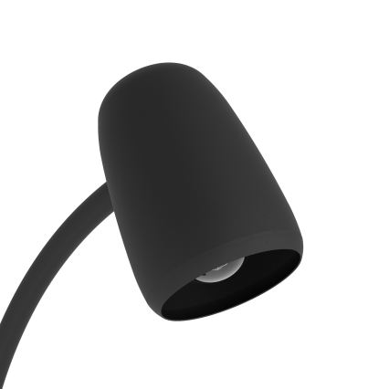 Eglo - Vloerlamp 1xE14/18W/230V zwart