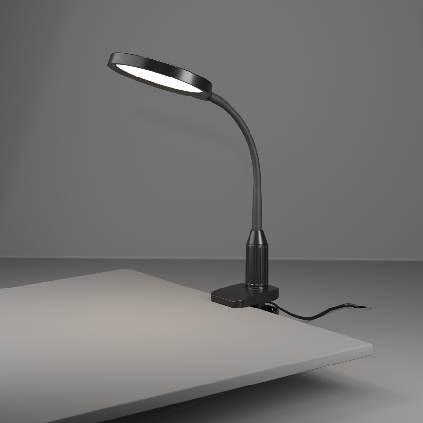 Eglo - Dimbare flexibele LED-lamp met klem LED/5,5W/230V 2700/4000/6500K zwart