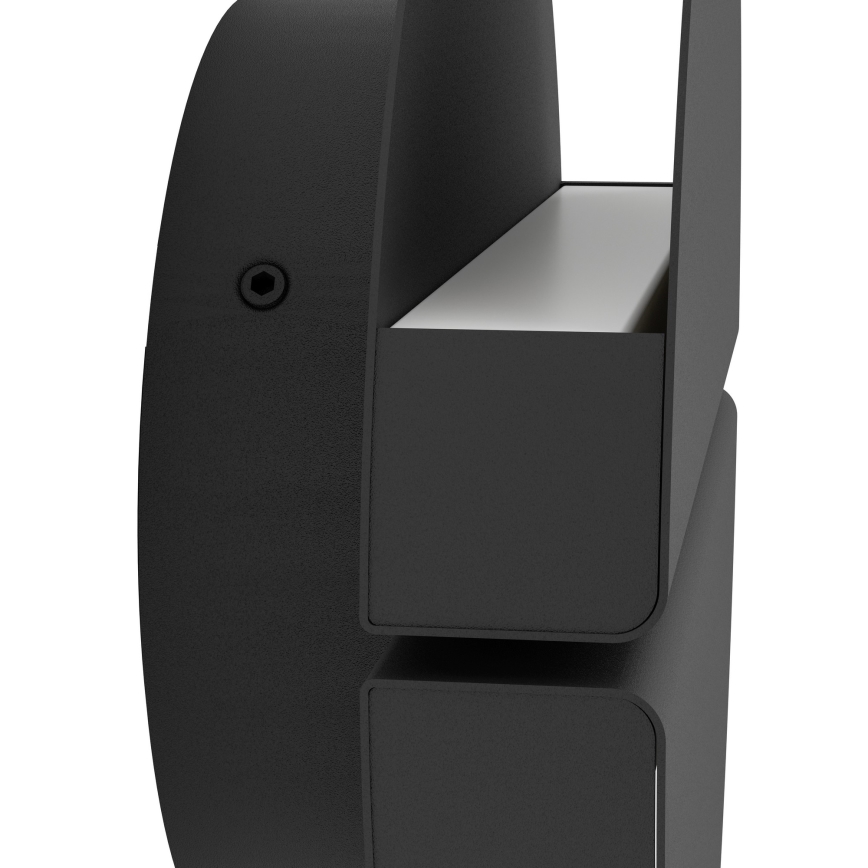 Eglo - LED buitenwandlamp LED/5W/230V IP44 2700/4000/6500K zwart