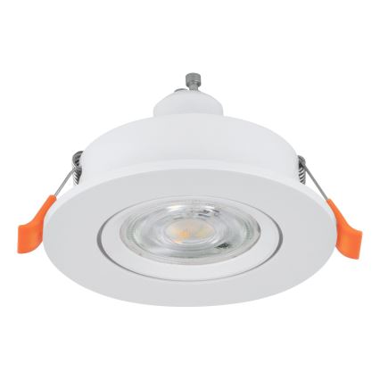 Eglo - LED inbouwspot 1xGU10/4,5W/230V wit